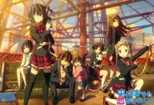 anime anime girls nibutani shinka takanashi rikka tsuyuri kumin chuunibyou demo koi ga shitai dekomo Art HD Wallpaper